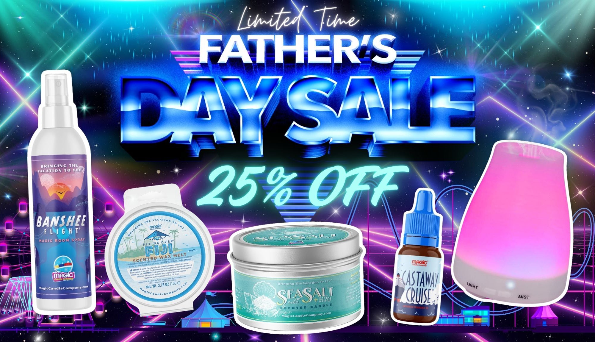 25% OFF Father's Day Sale