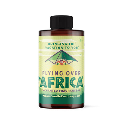 Flying Over Africa large oil