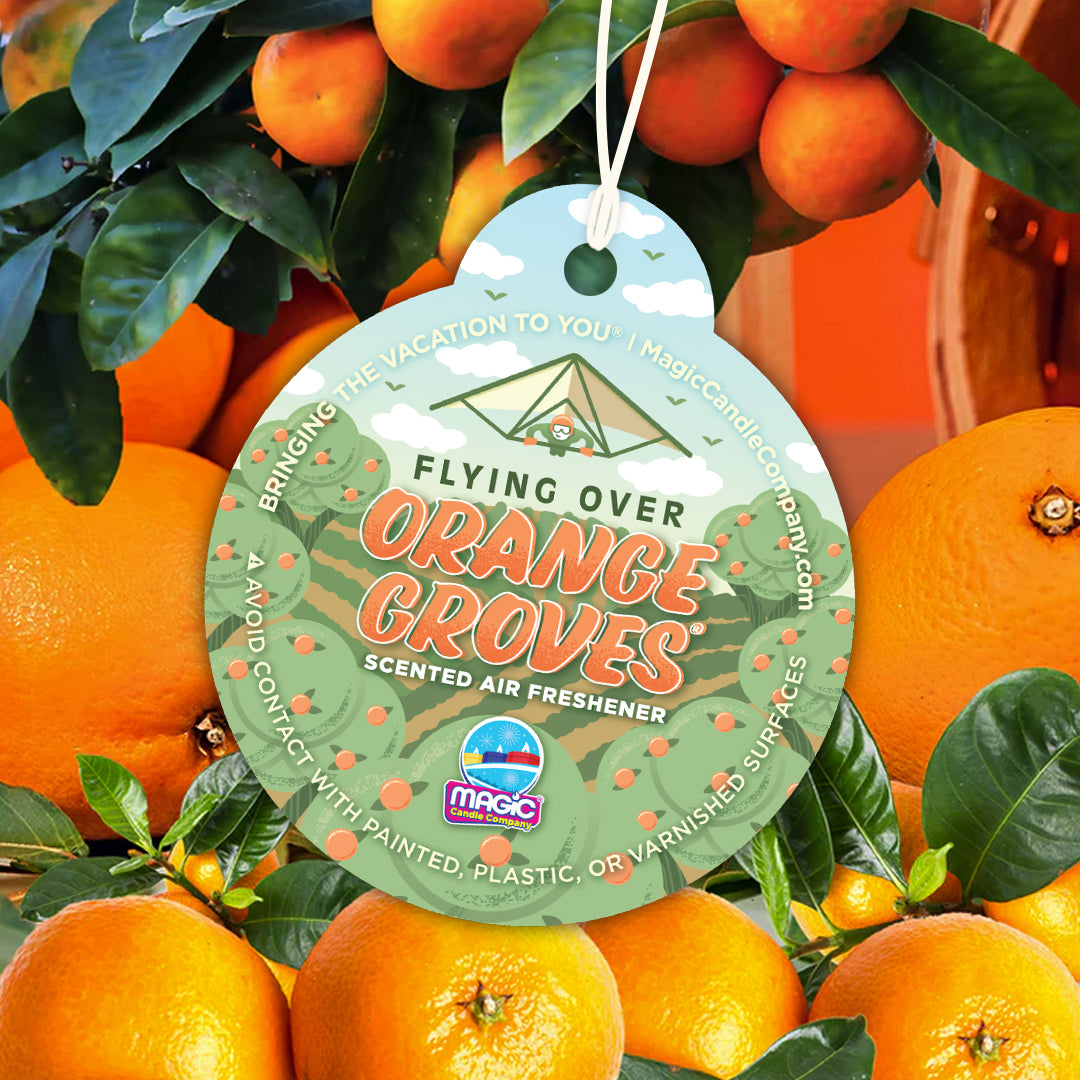 Flying Over Orange Groves freshener