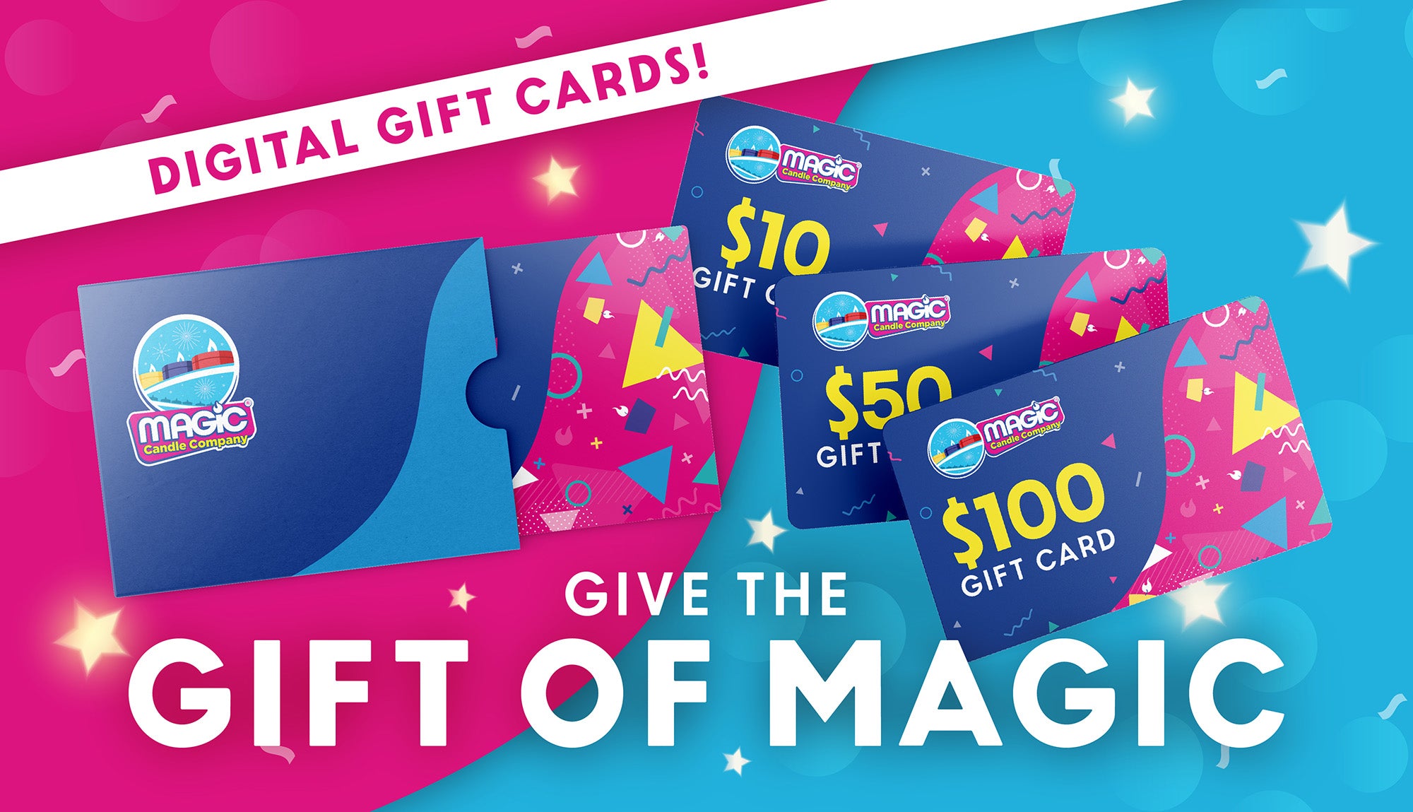 Magic Candle Gift Cards