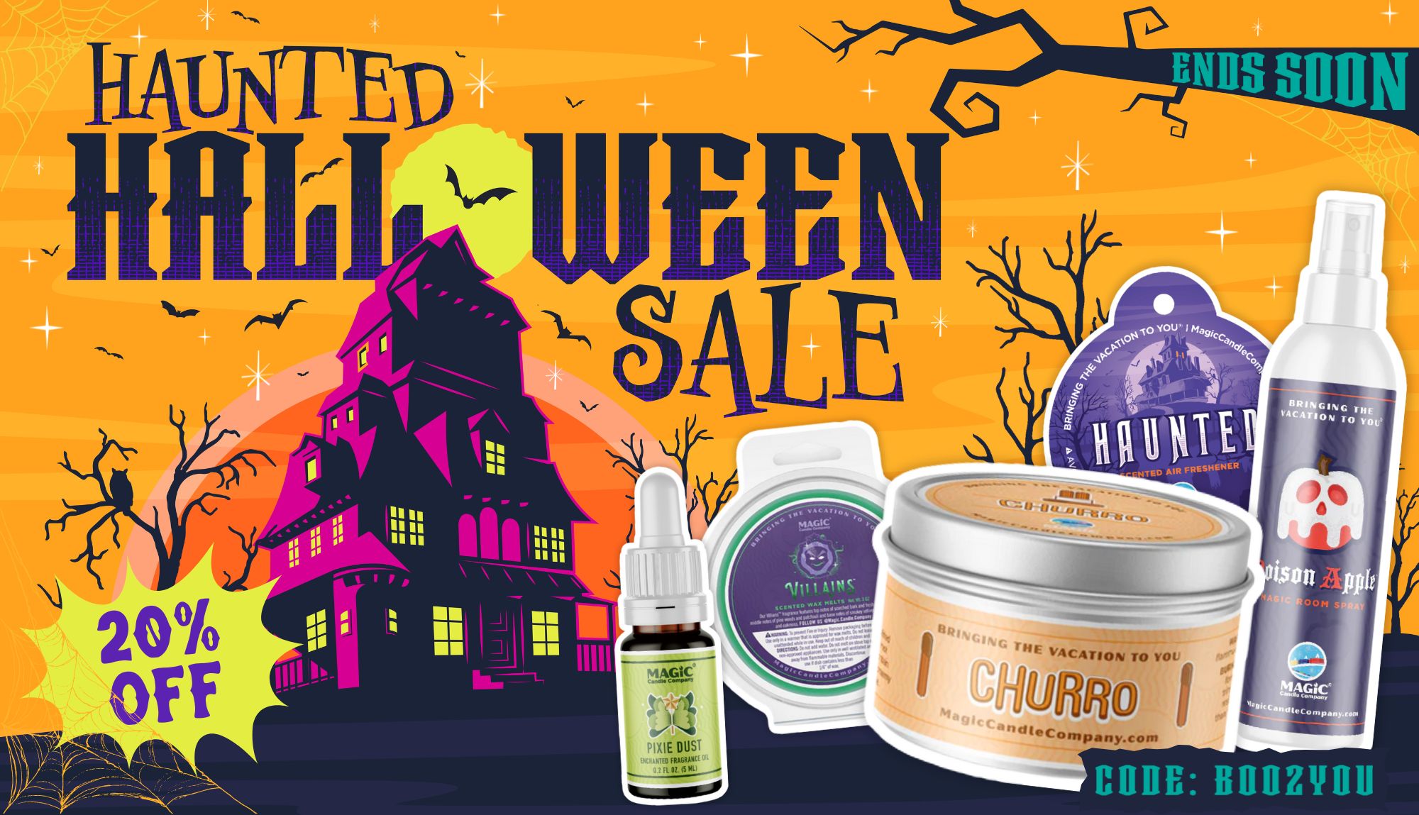 Halloween Sale 20% OFF