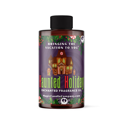 Haunted Holiday Large Oil