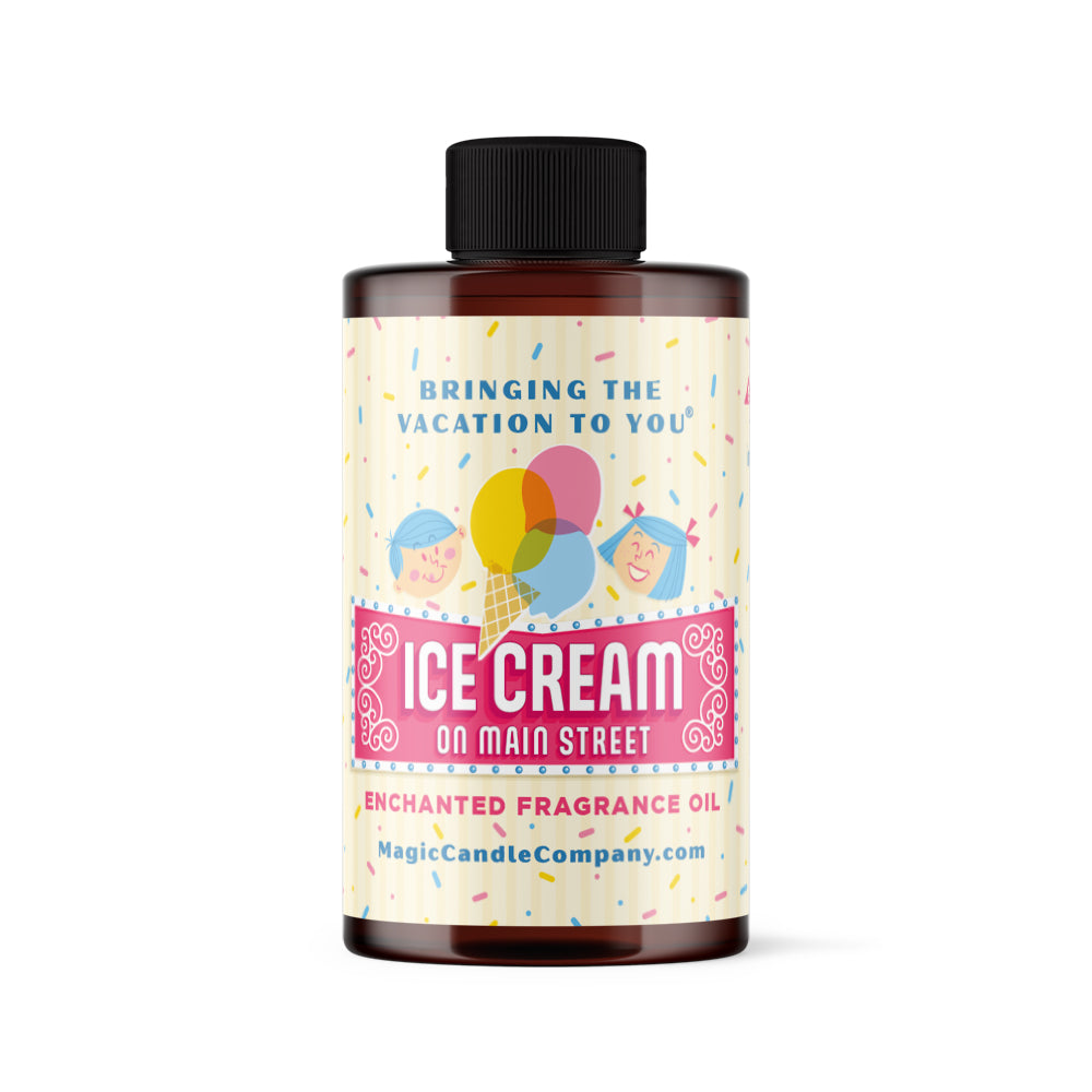 Ice Cream On Main Street large oil