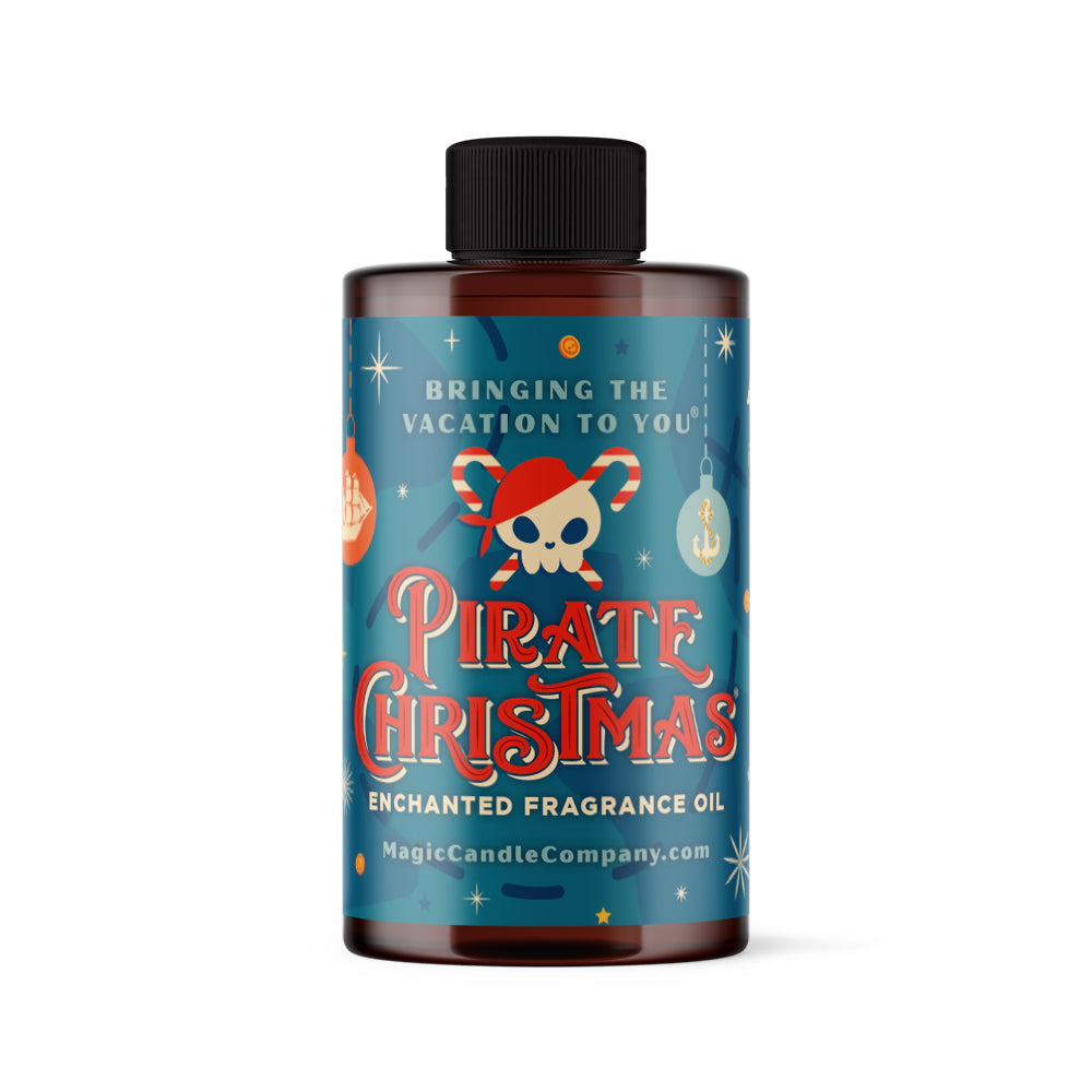 Pirate Christmas large oil