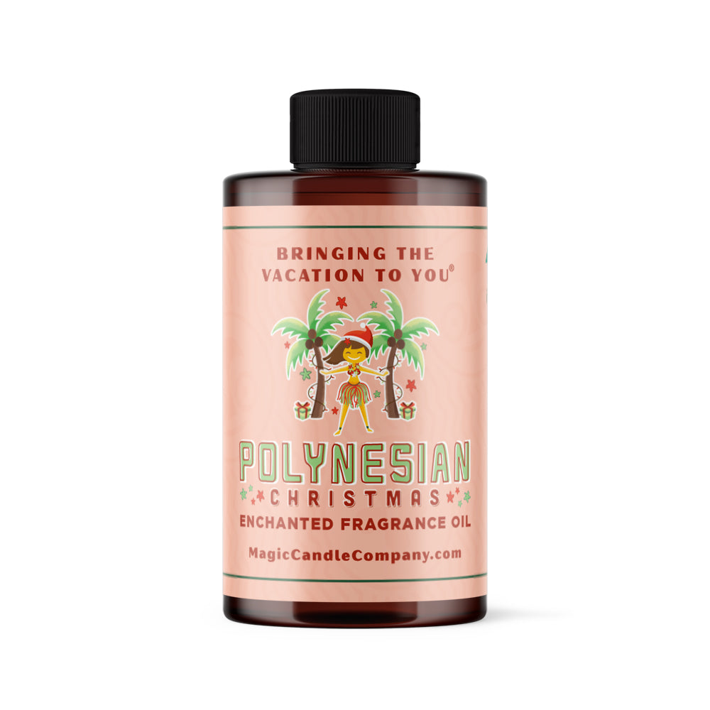 Polynesian Christmas large oil