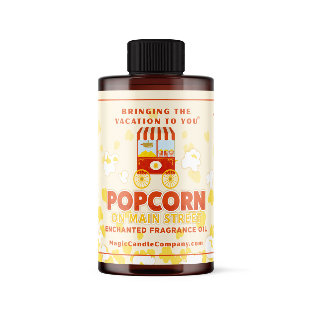 Popcorn On Main Street large oil