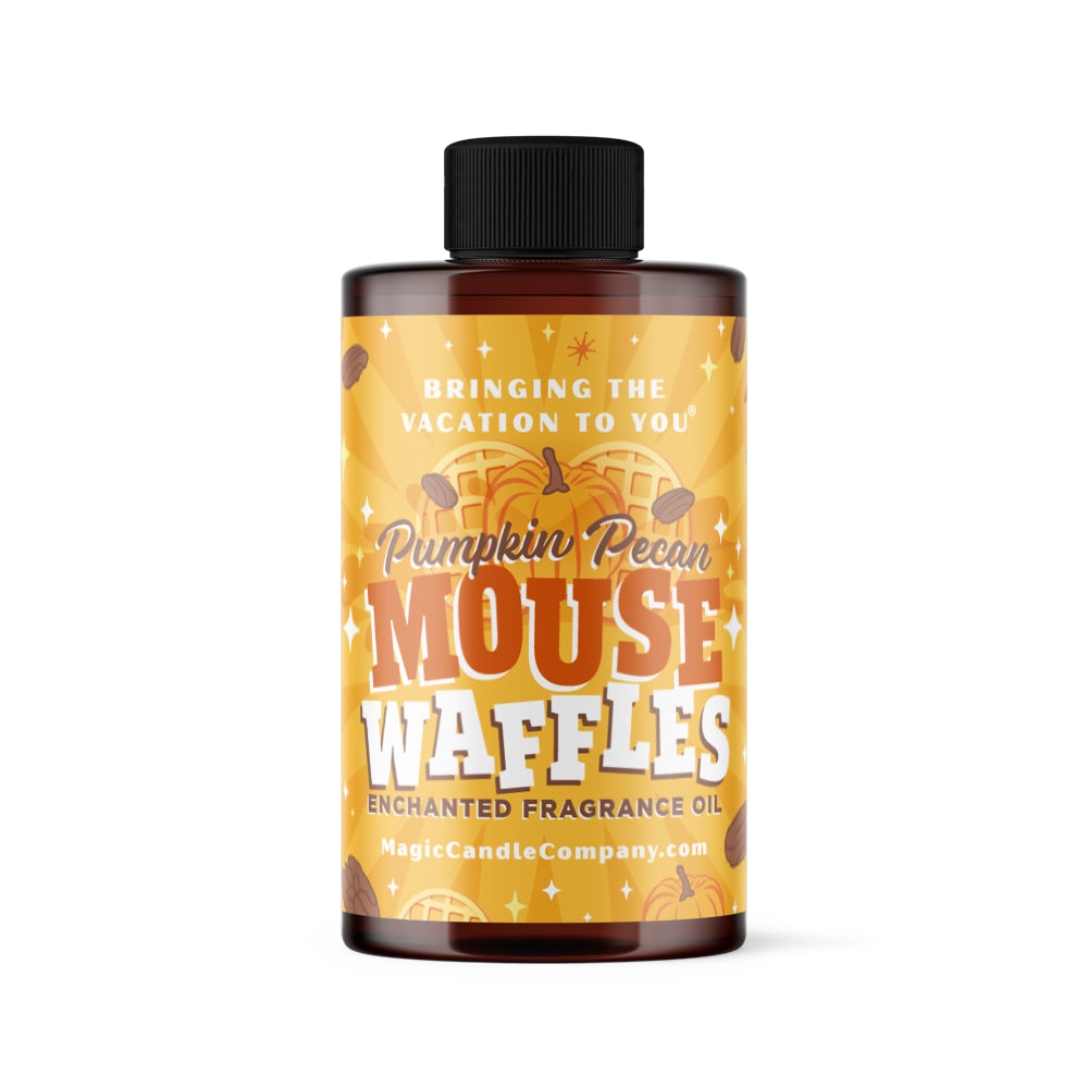 Pumpkin Pecan Mouse Waffles large oil