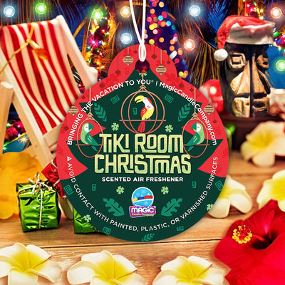 Tiki Christmas freshener