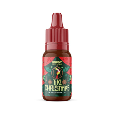 Tiki Christmas small oil