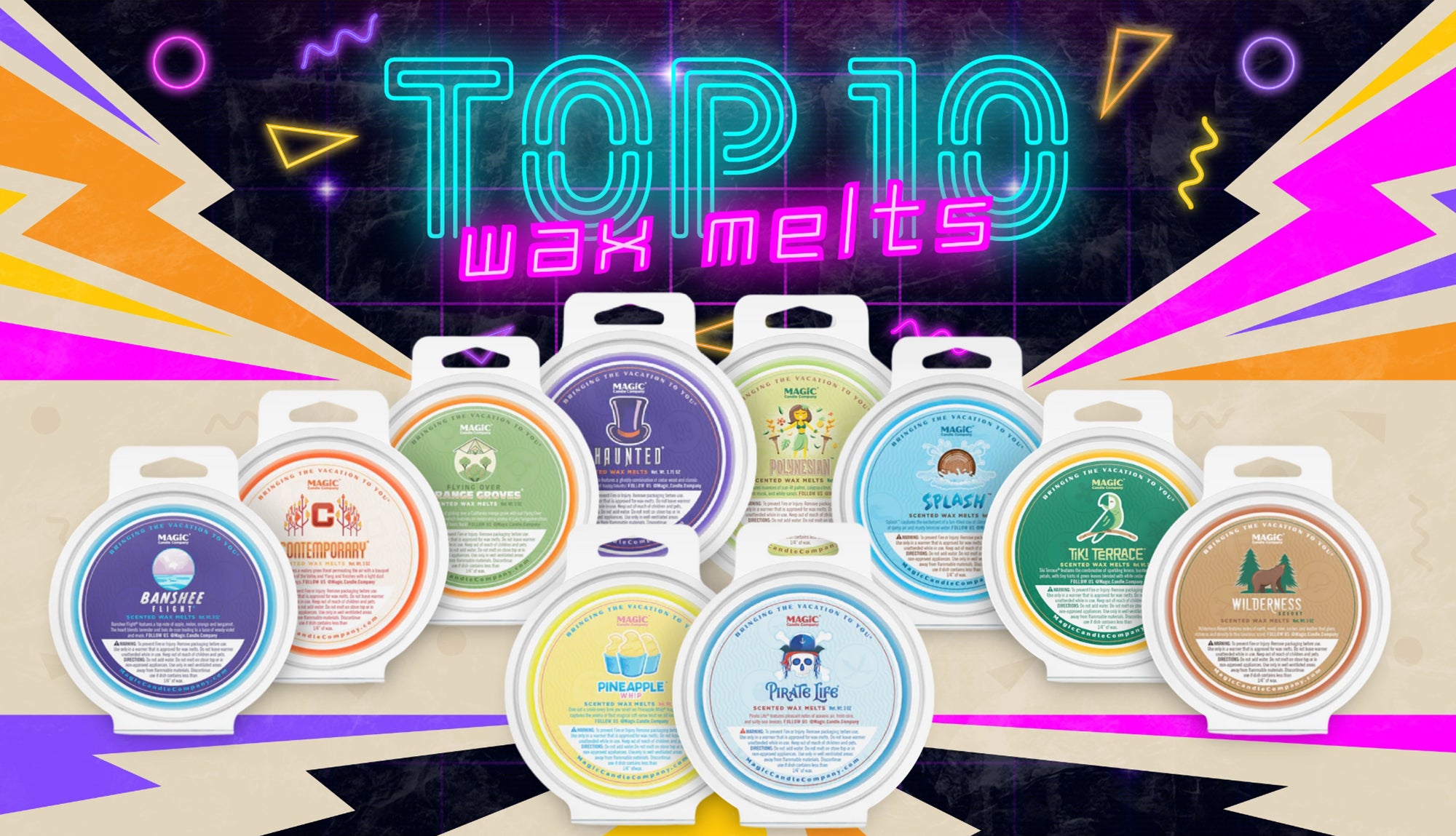 Top 10 Wax Melts