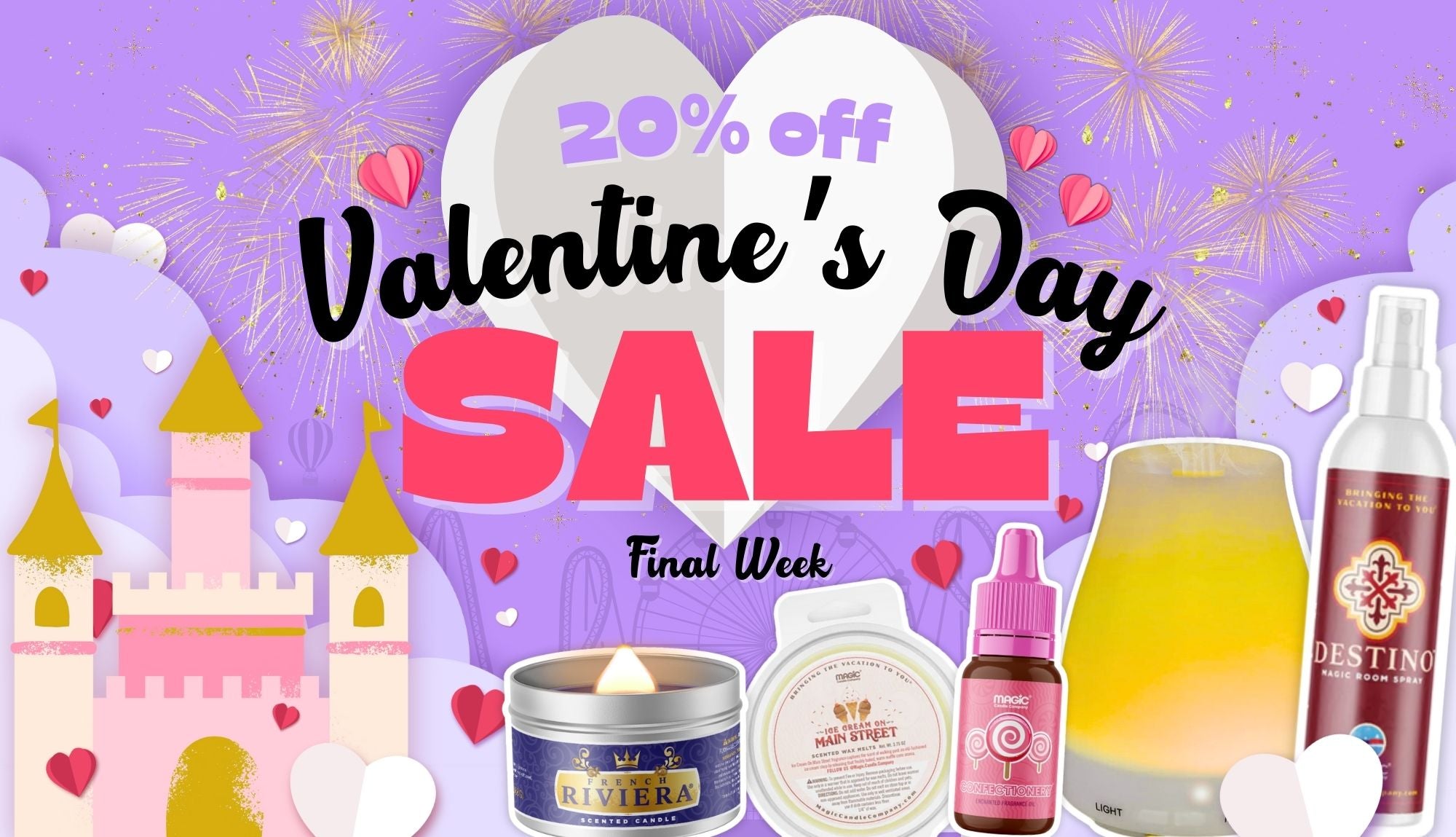 Valentine's Day Sale 20% OFF