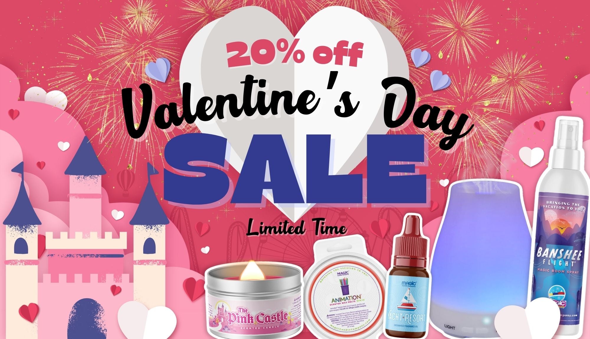 20% OFF Valentine's Day Sale