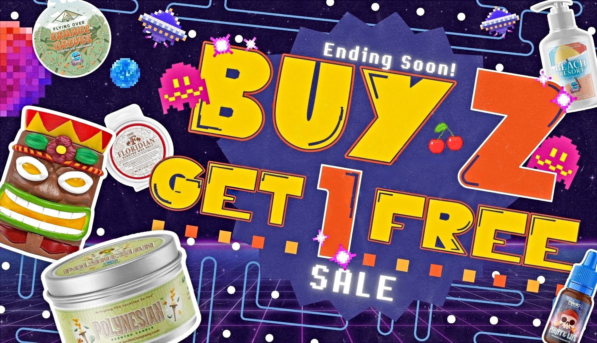 Buy 2 Get 1 Free Sale