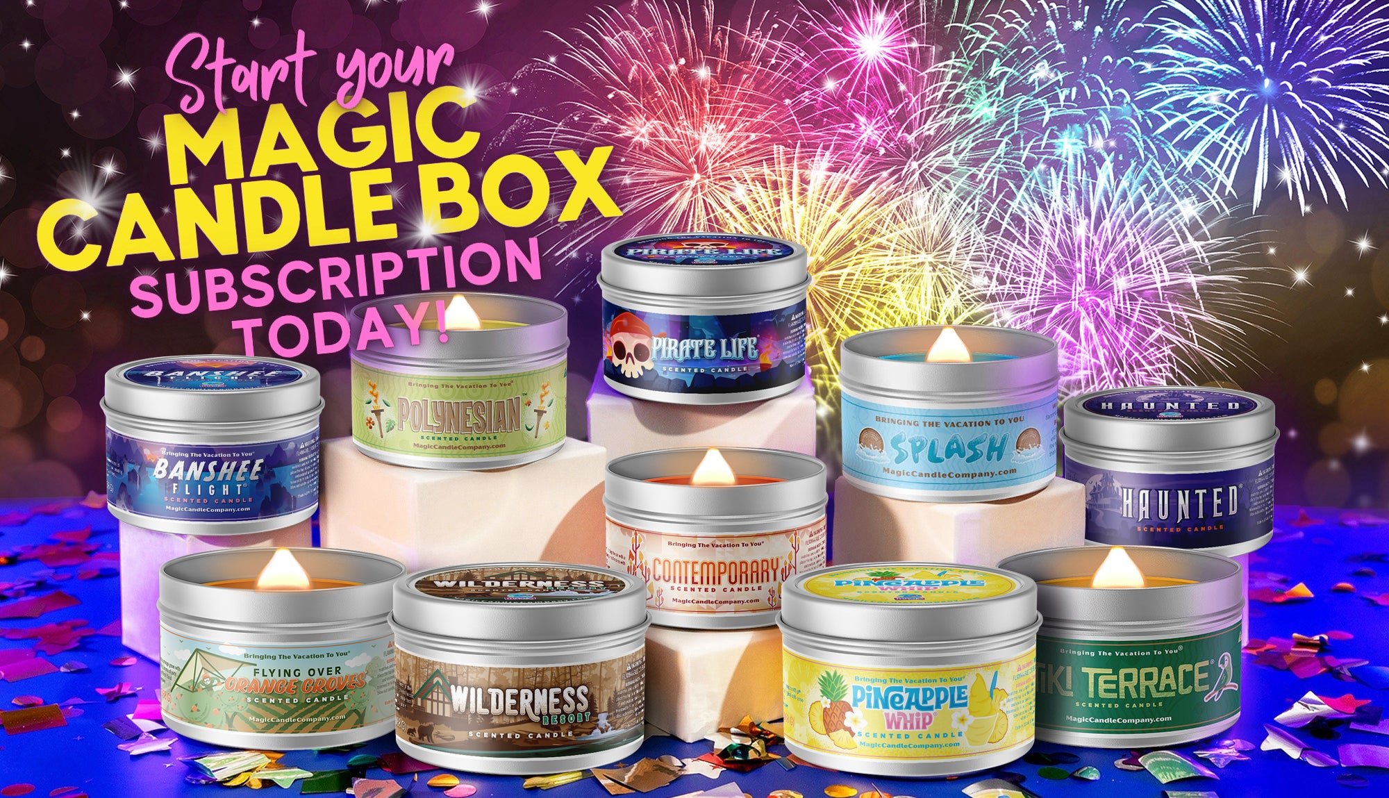 Magic Candle Box Subscription