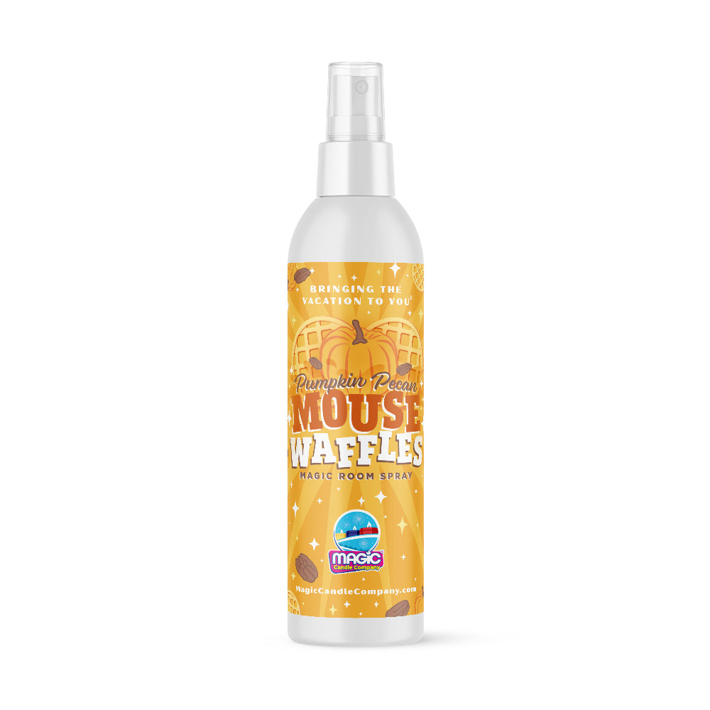 Pumpkin Pecan Mouse Waffles spray