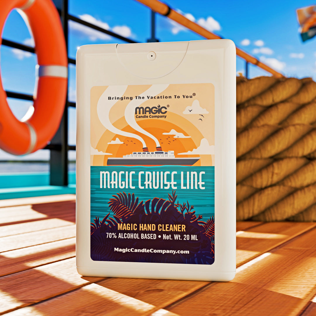 Magic Cruise Line hand cleaner