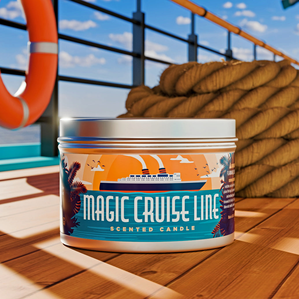 Magic Cruise Line candle