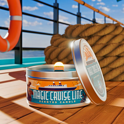 Magic Cruise Line candle