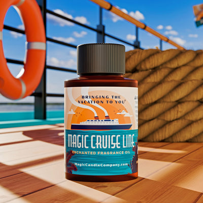 Magic Cruise Line large oil