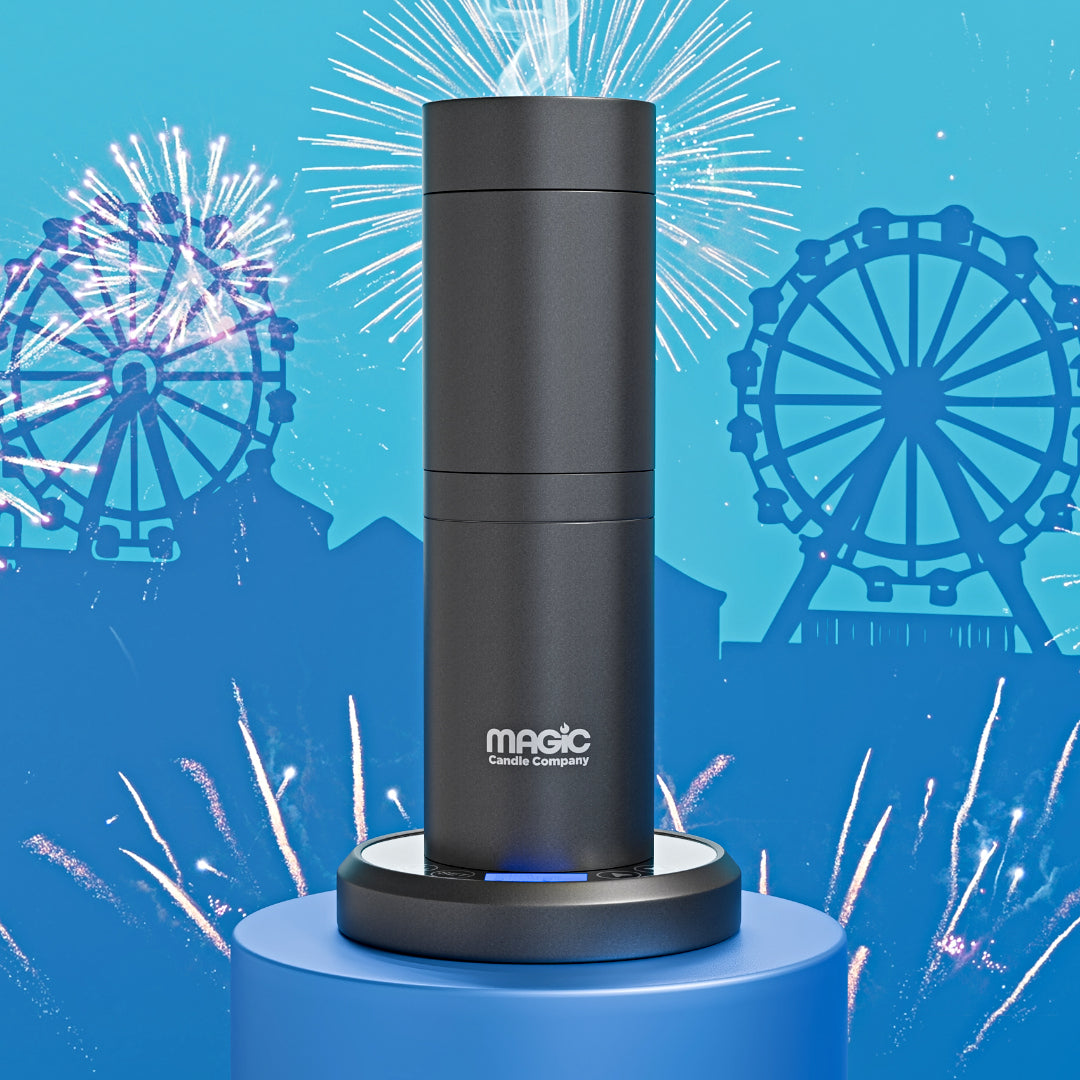 VOCU ヴォーキュ Magic BLEND Room Magic Smart Diffuser | Theme Park & Resort Scents – Magic Candle