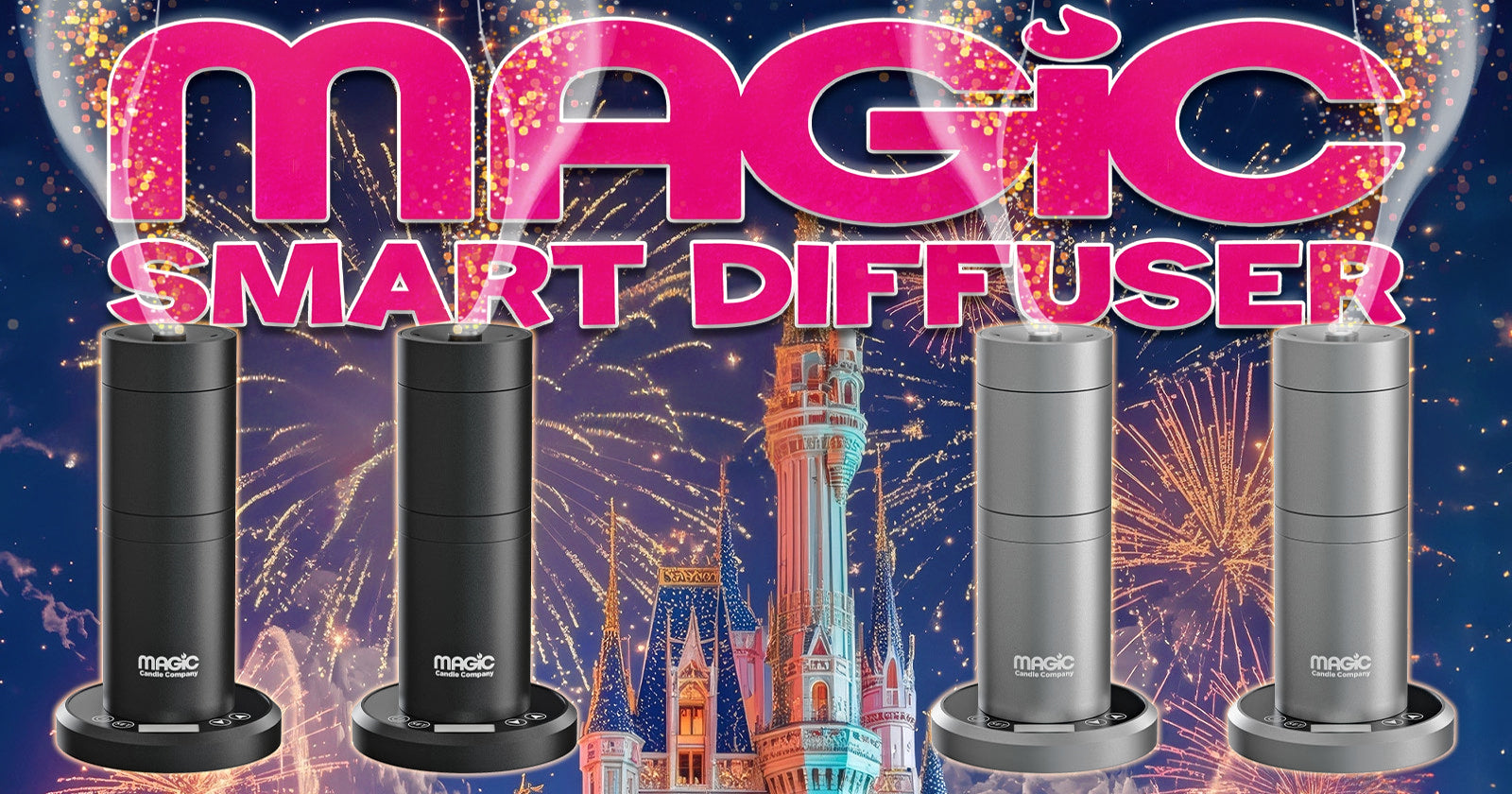 Magic Home Diffuser Magic Smart Diffuser | Theme Park & Resort Scents – Magic Candle Company
