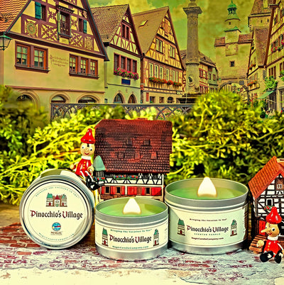 Pinocchio Village candles