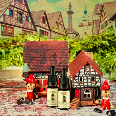 Pinocchio Village oil