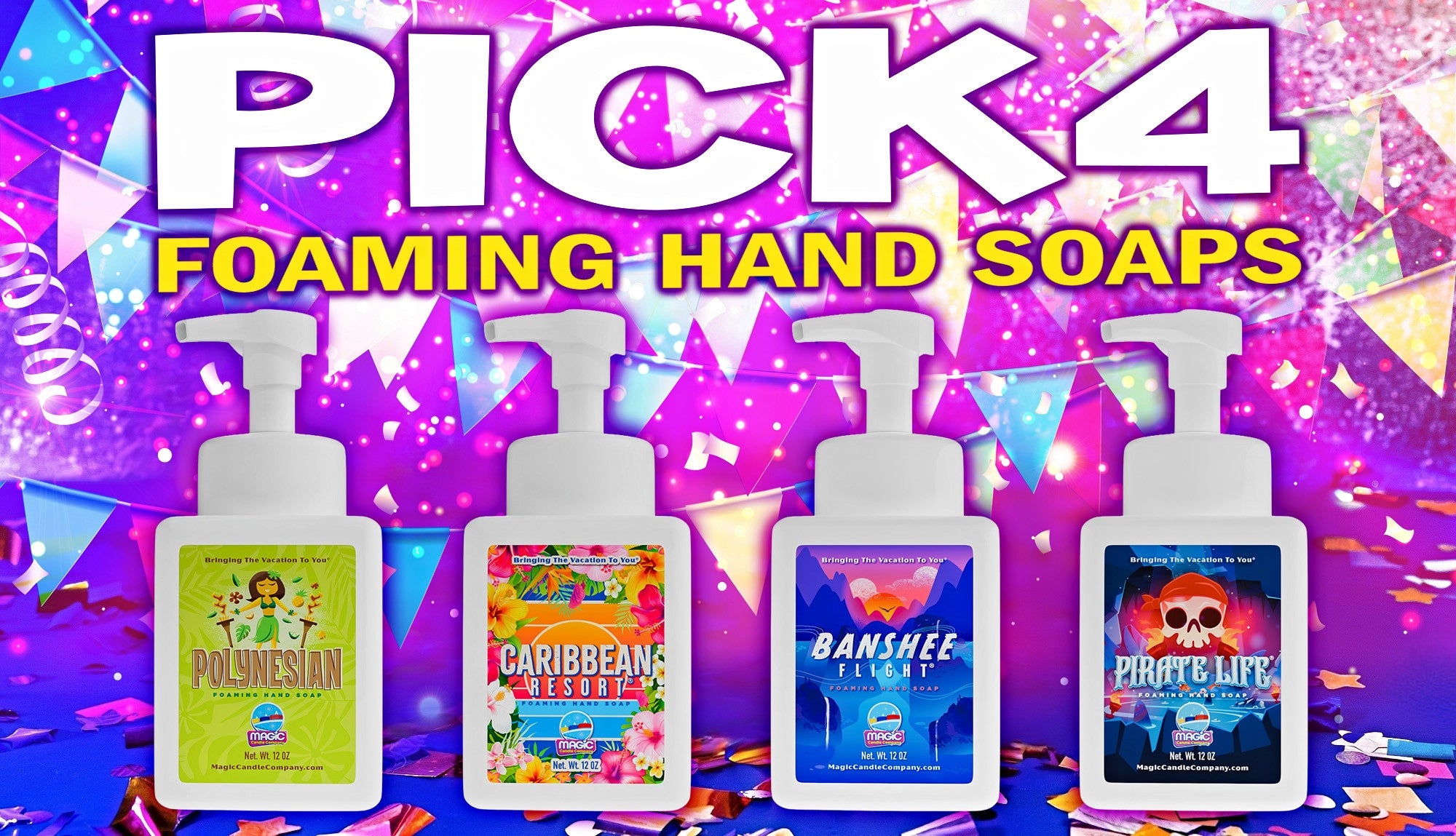 Pick 4 Foaming Hand Soaps