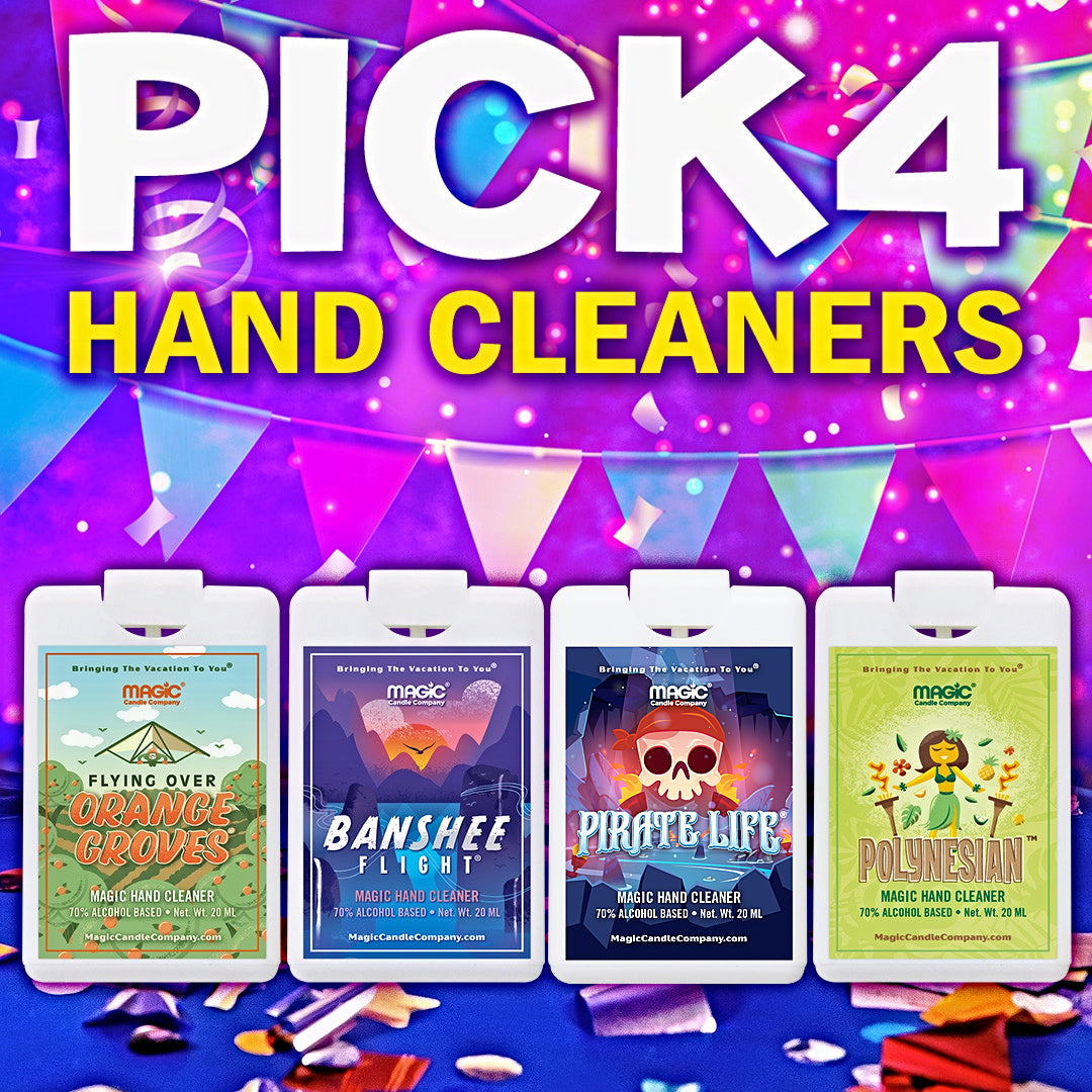 Pick 4 Hand Cleaners