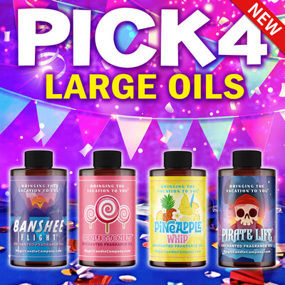 Pick 4 Large Oils