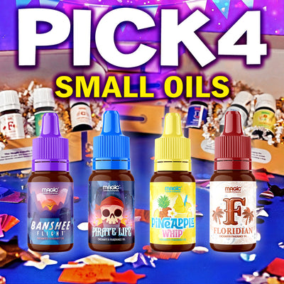 Pick 4 Small Oils