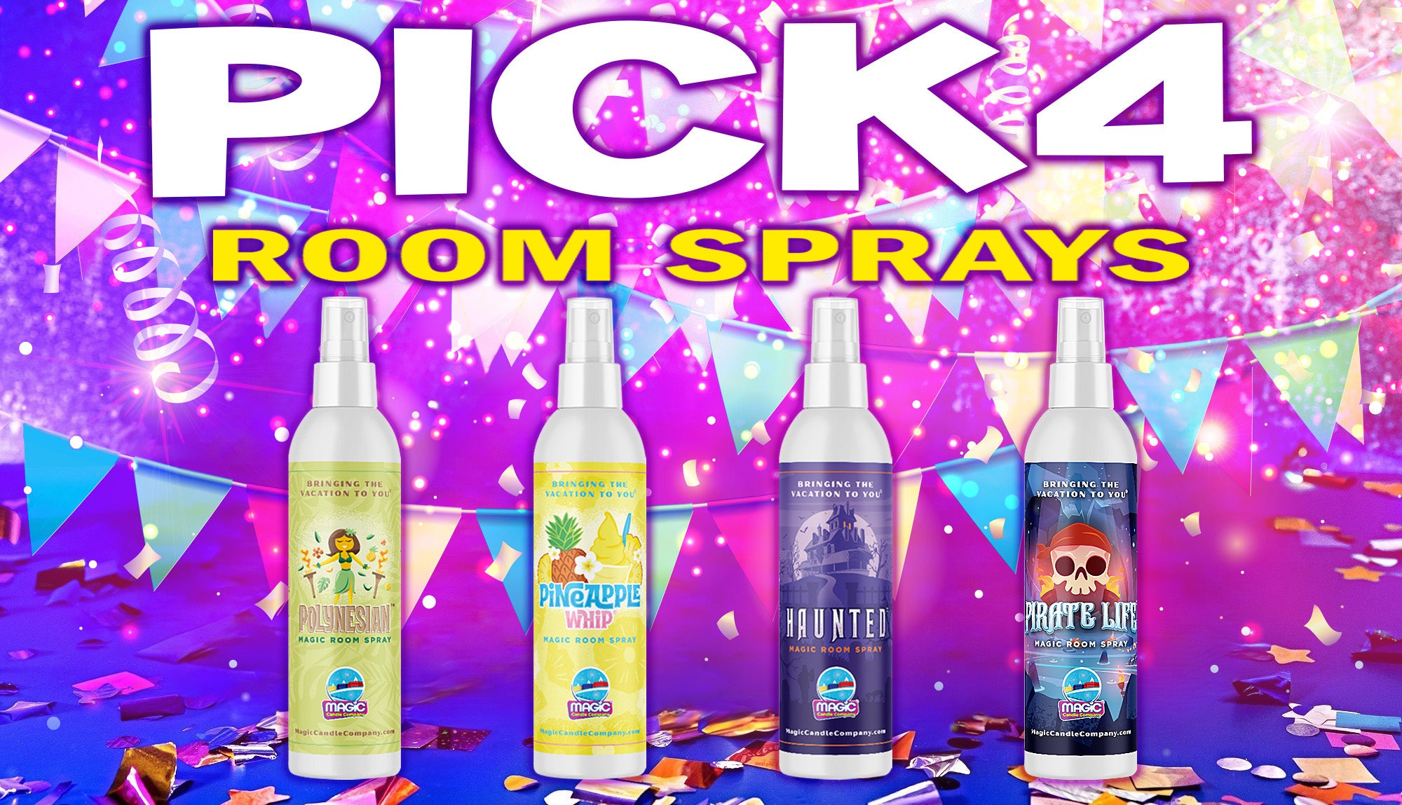 Pick 4 Room Sprays