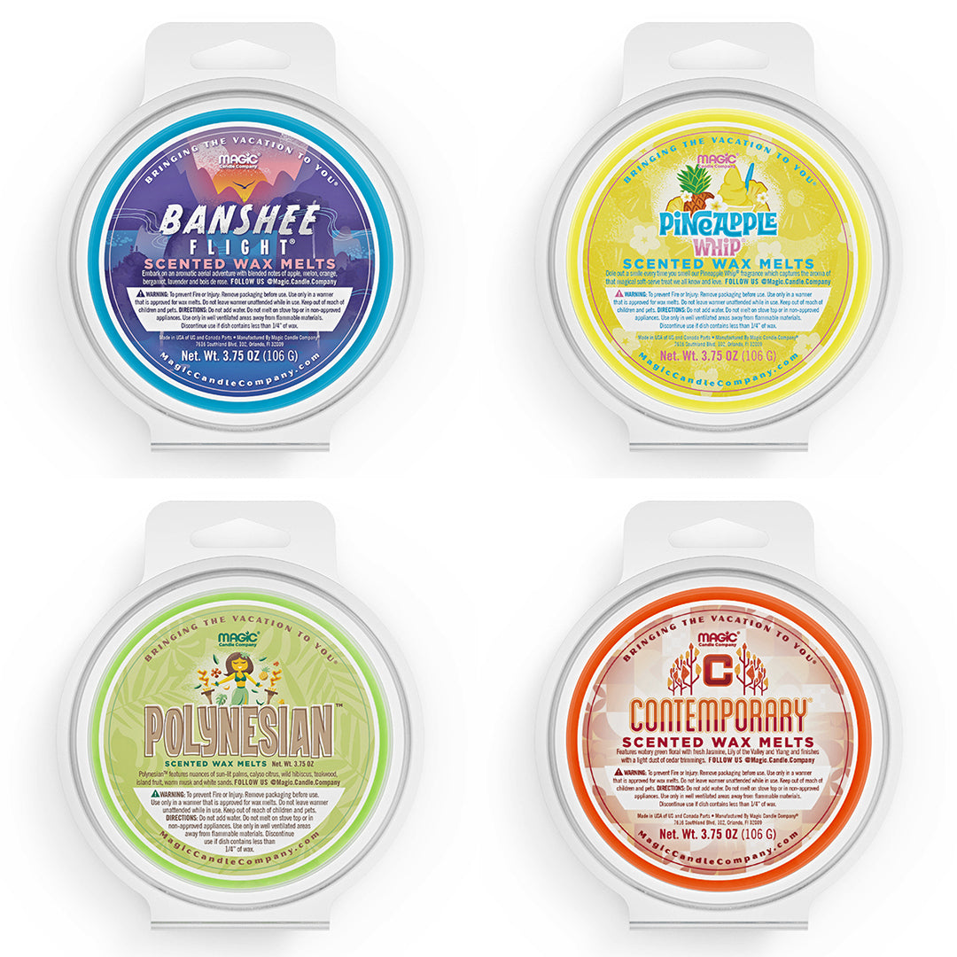 Scented Wax Melts | Theme Park & Resort Scents – Magic Candle Company