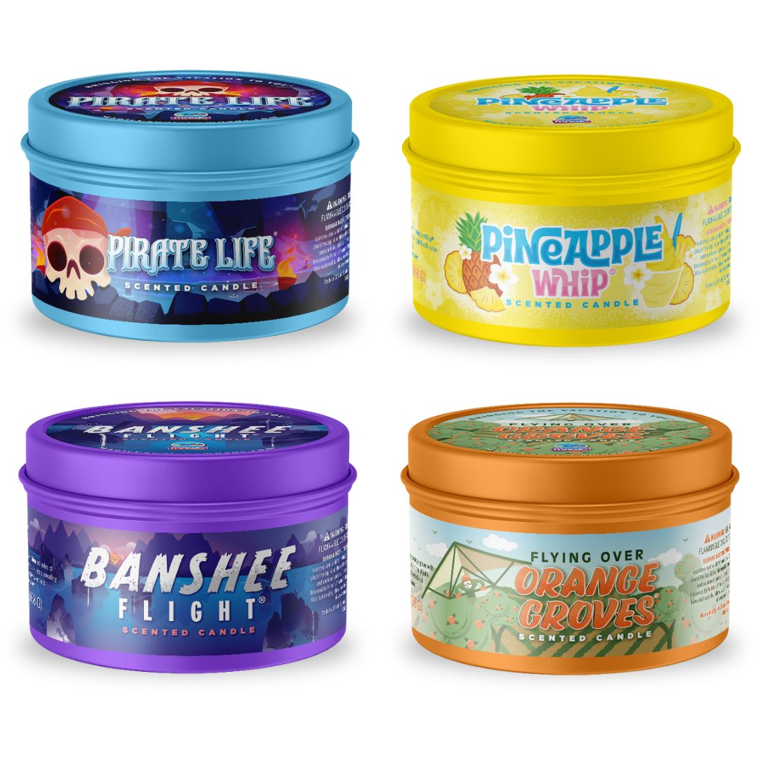Pick 4 Small Candles