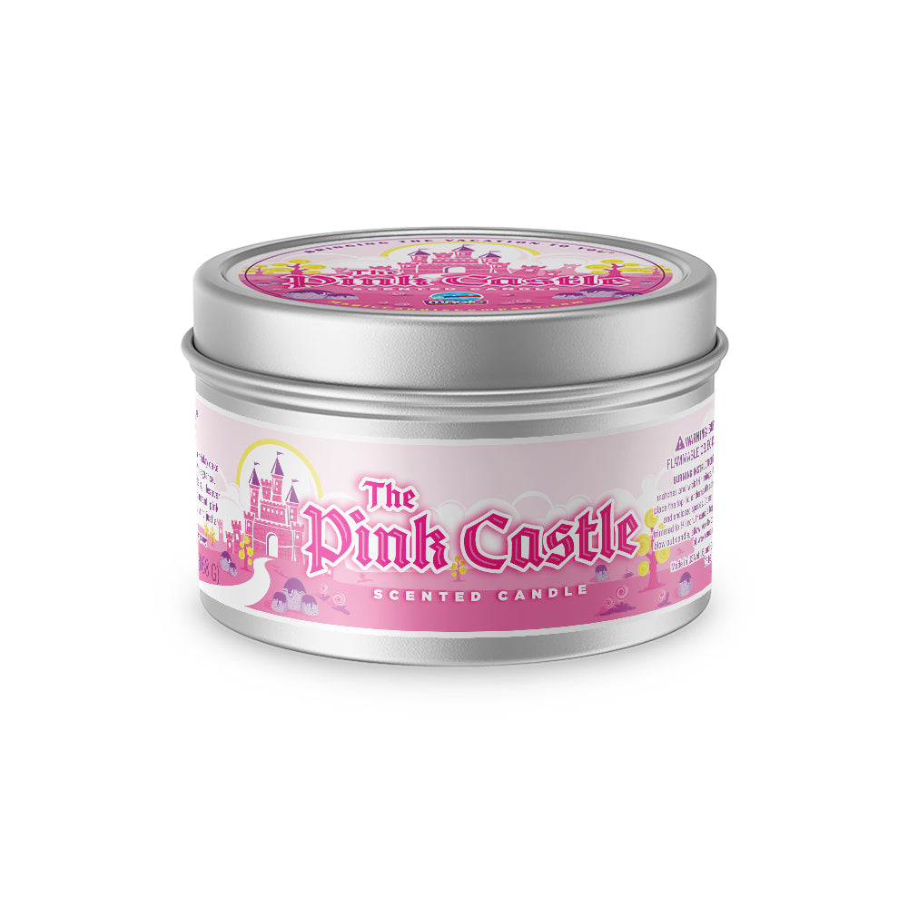 The Pink Castle candle