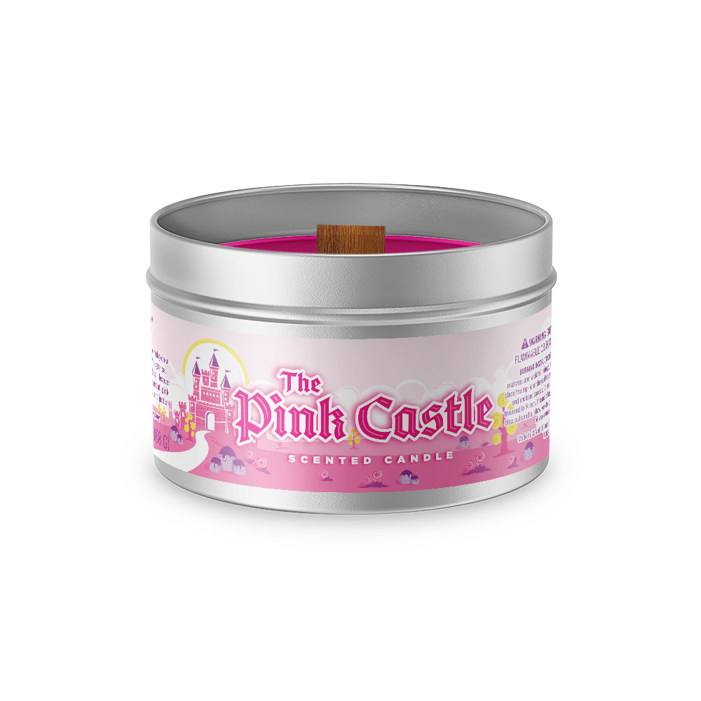 The Pink Castle candle
