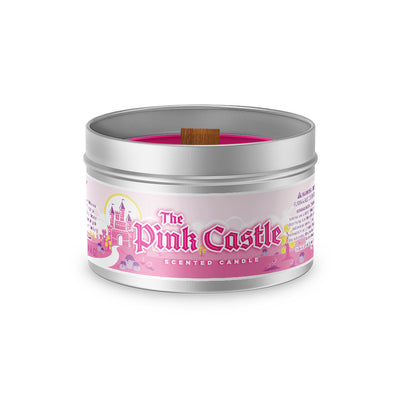 The Pink Castle candle