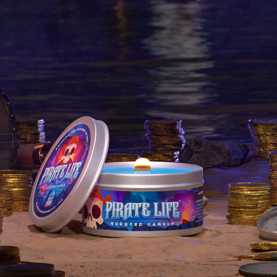 Pirate Life candle