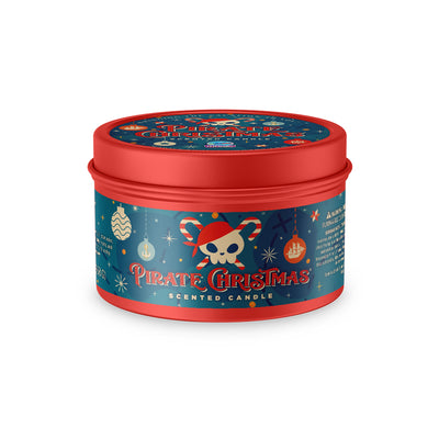 Pirate Christmas candle