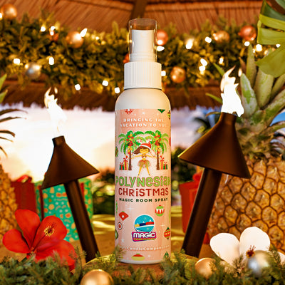 Polynesian Christmas spray