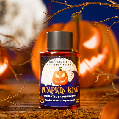 Pumpkin King large oil