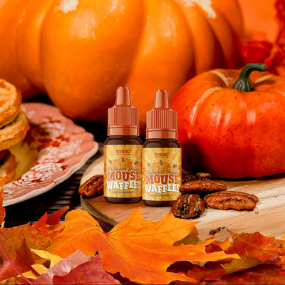 Pumpkin Pecan Mouse Waffles small oil