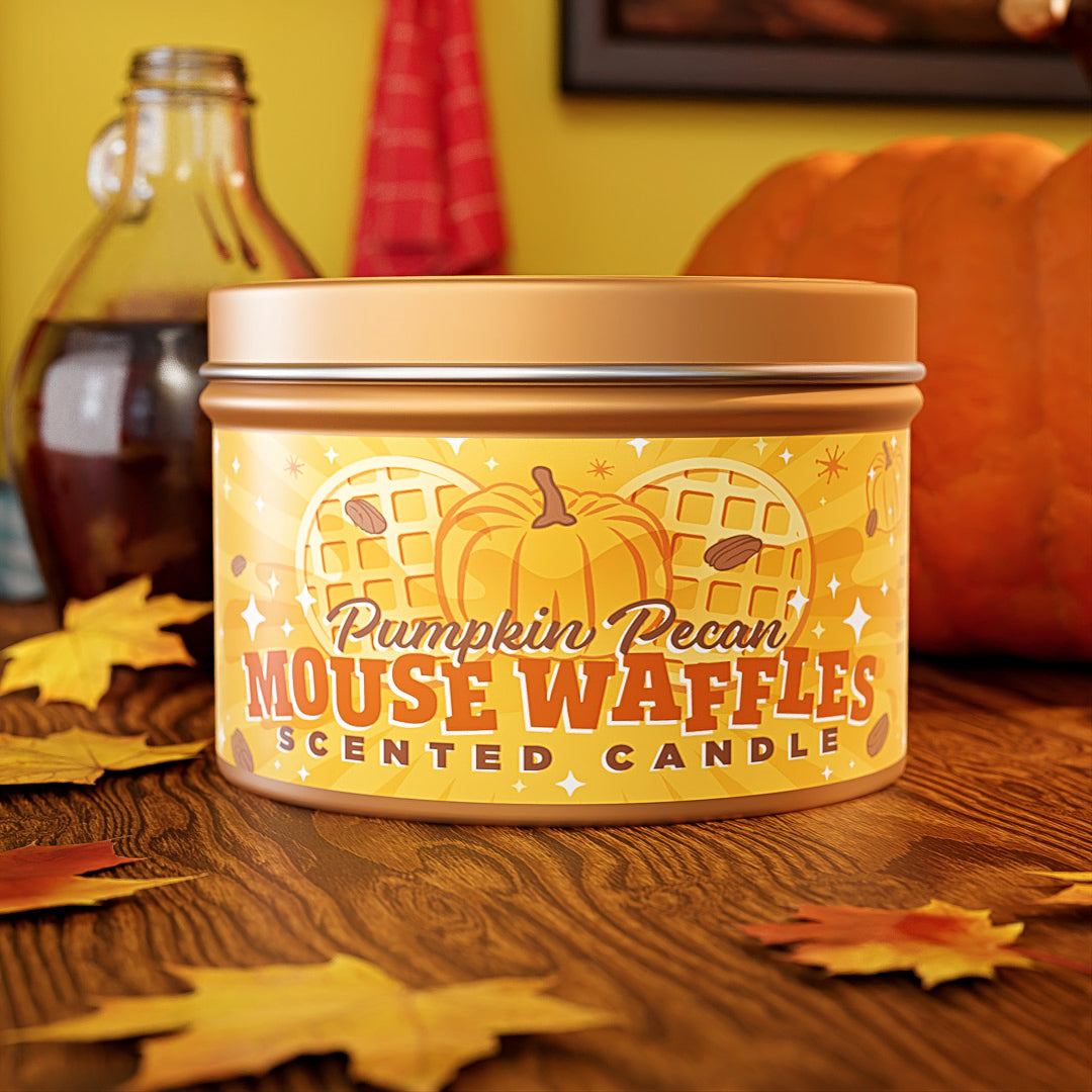 Pumpkin Pecan Mouse Waffles | Fun Fall Fragrance – Magic Candle