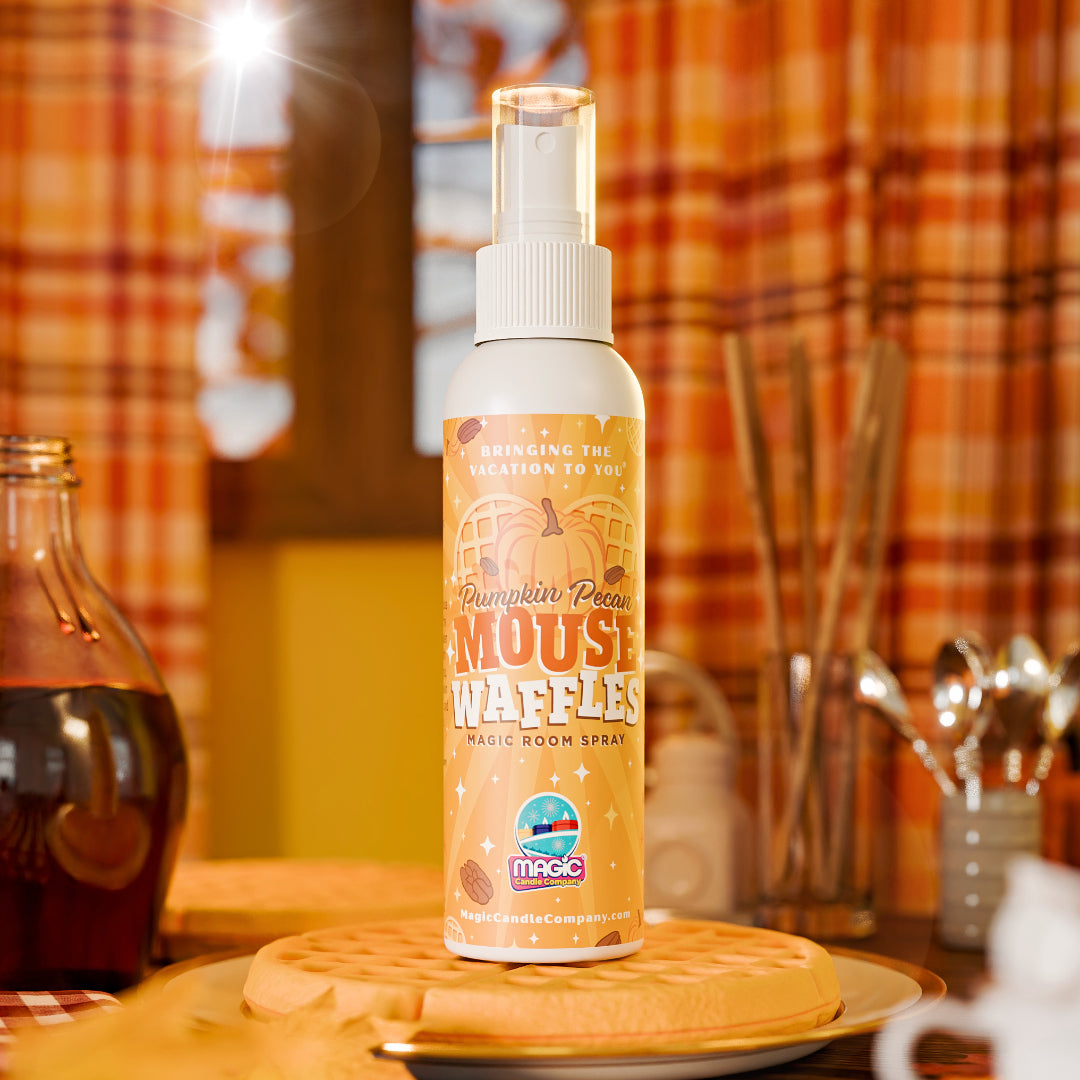 Pumpkin Pecan Mouse Waffles spray
