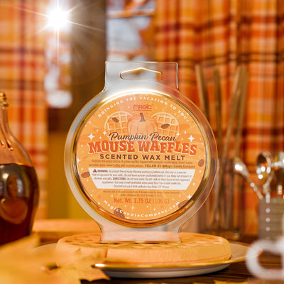 Pumpkin Pecan Mouse Waffles melt