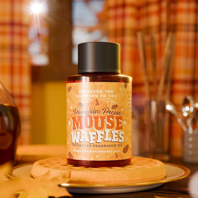 Pumpkin Pecan Mouse Waffles large oil
