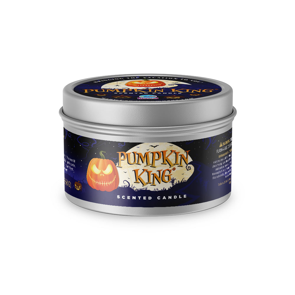 Pumpkin King candle