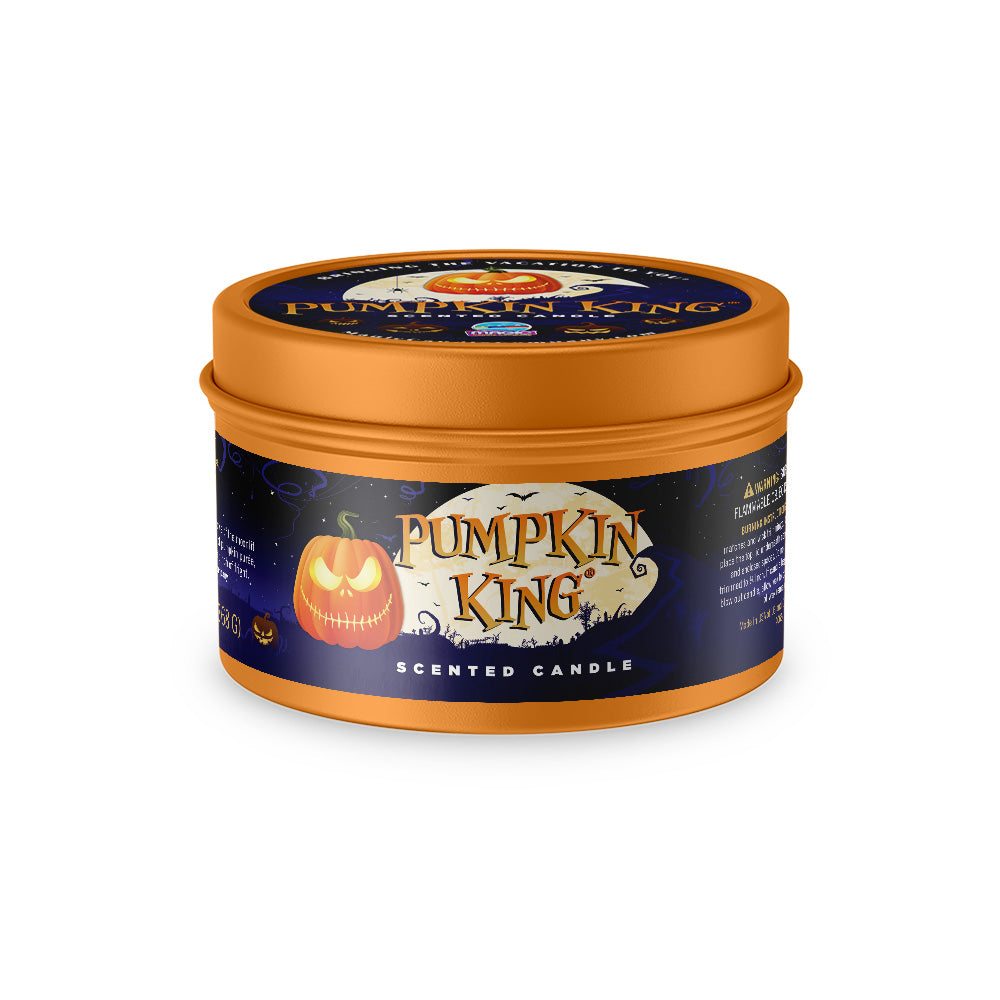 Pumpkin King candle