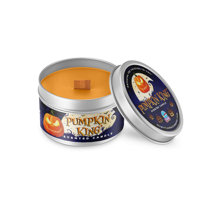 Pumpkin King candle