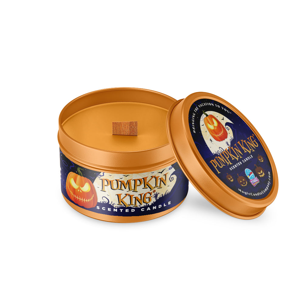 Pumpkin King candle